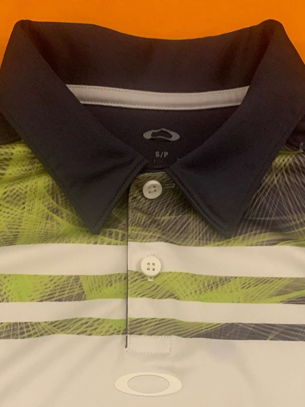 OAKLEY SS Striped Polyester Polo
